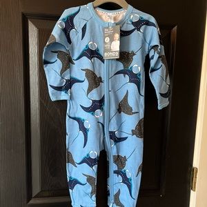 New Bonds Wondersuit Footie - Sting Ray